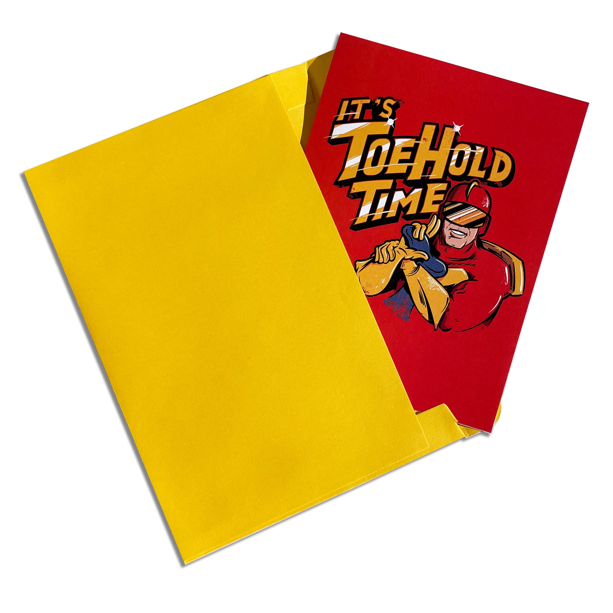 It's Toe Hold Time Greeting Cards