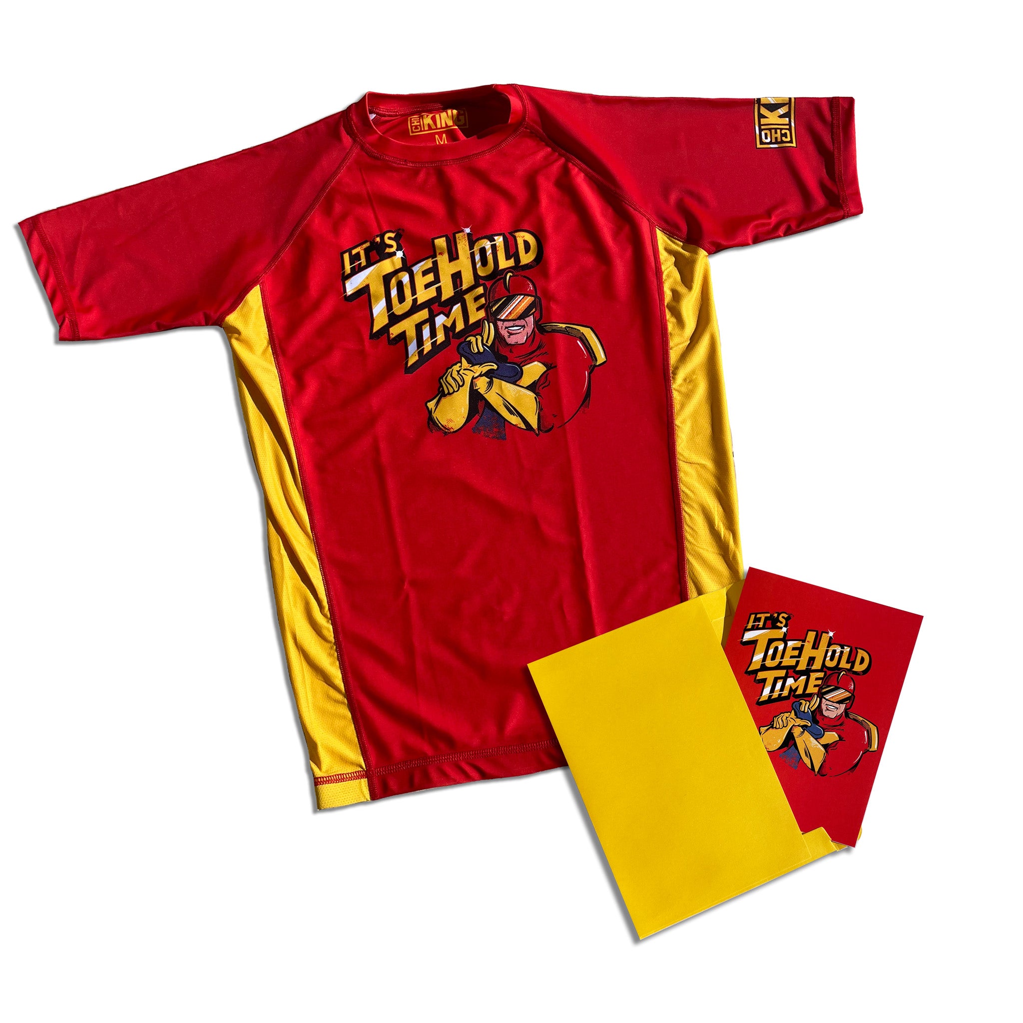 It's Toe Hold Time Rash Guard