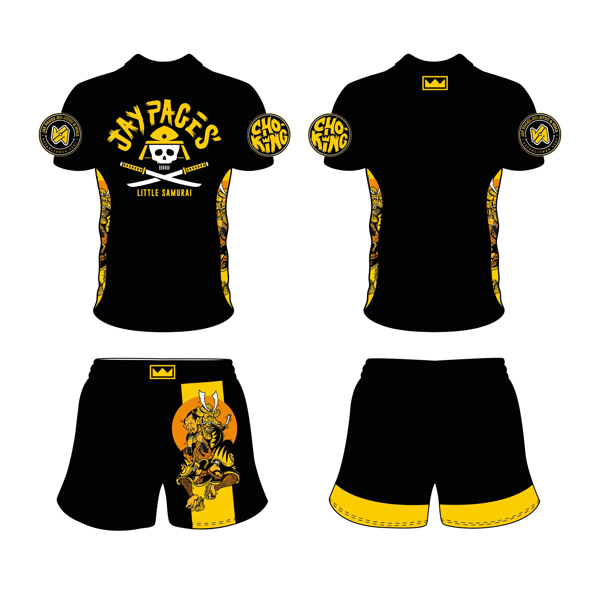 Choking X Jay Pages' Little Samurai No-Gi Kit 26'