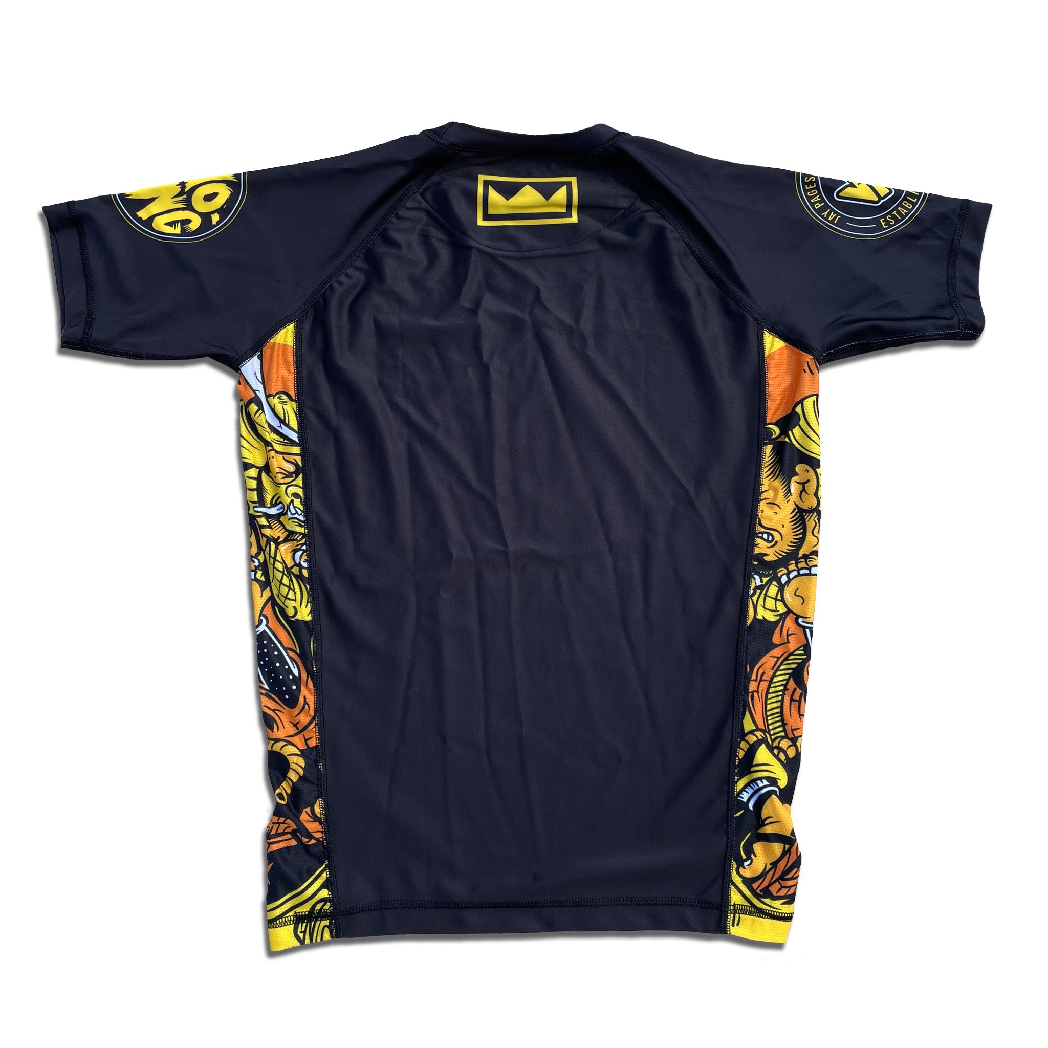 Choking X Jay Pages' Little Samurai Rash Guard 26'