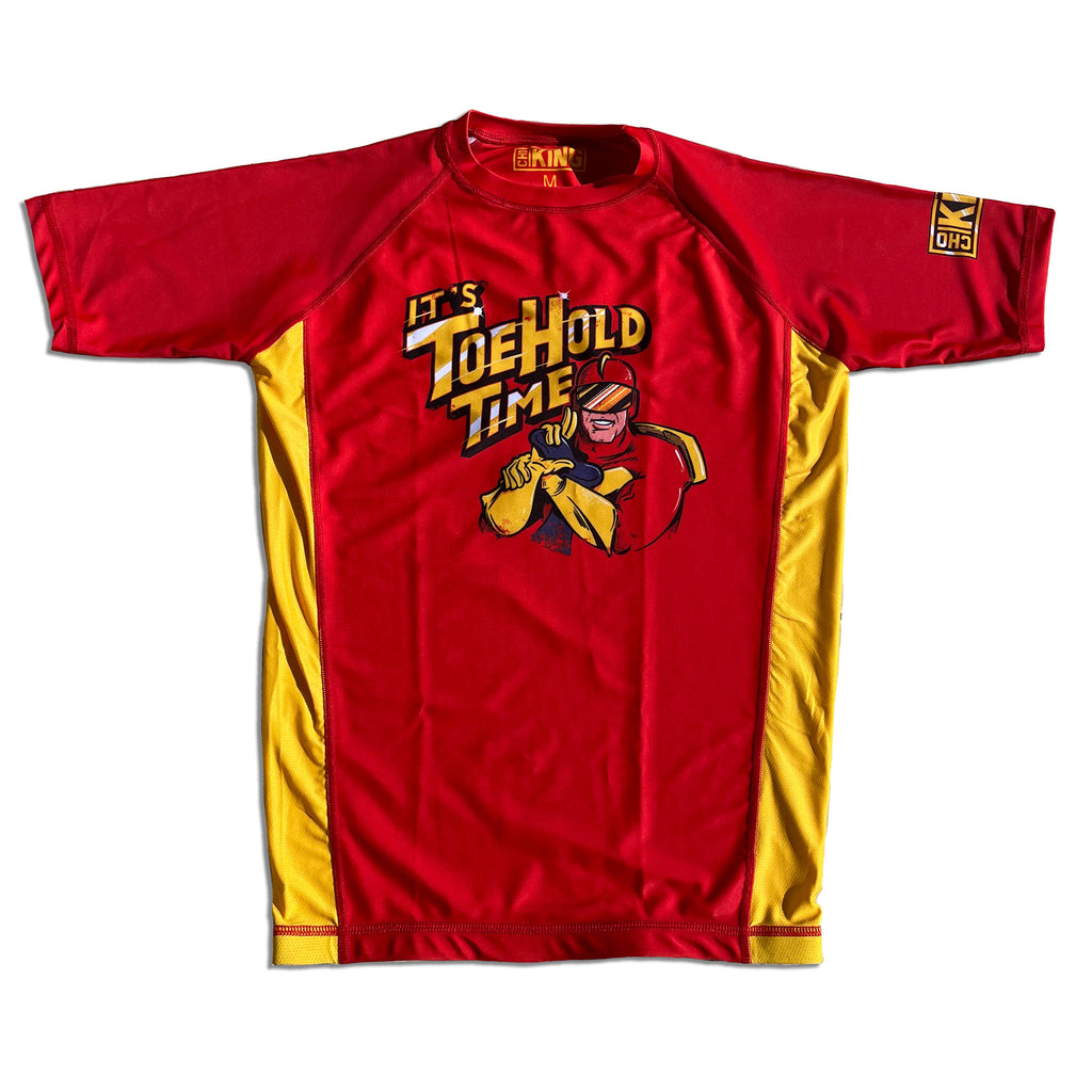 It's Toe Hold Time Rash Guard